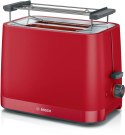 Bosch Compact Toaster | TAT3M124 MyMoment | Number of slots 2 | Housing material Plastic | Red
