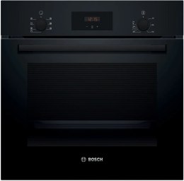 Bosch Oven | HBF133BA1 | 66 L | Electric | EcoClean | Knobs | Height 59.5 cm | Width 59.4 cm | Black