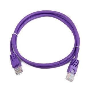 Cablexpert | CAT 5e | Kabel krosowy | Skrętka nieekranowana (UTP) | Męski | RJ-45 | Męski | RJ-45 | Fioletowy | 0,25 m
