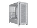 Corsair PC Case | Frame 4000D RS Modular | White | Mid-Tower | Power supply included No