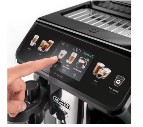 Delonghi Coffee Maker | ECAM450.65.G Eletta Explore | Pump pressure 19 bar | Built-in milk frother | Automatic | 1450 W | Grey