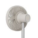 Duux Fan | Rize Flex | Stand Fan | Greige | Diameter 21 cm | Number of speeds 4 | Oscillation | 10 W | No