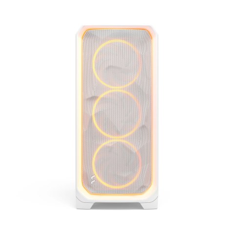 Fractal Design Meshify 3 | Ambience Pro RGB White TG Clear Tint | ATX | Power supply included No