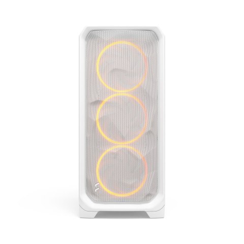 Fractal Design Meshify 3 | White RGB TG Clear Tint | Mid-Tower | Power supply included No | ATX