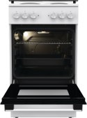 Gorenje Cooker | GE5A21WH | Hob type Electric | Oven type Electric | White | Width 50 cm | Grilling | Depth 59.4 cm | 68 L