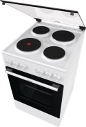 Gorenje Cooker | GE5A21WH | Hob type Electric | Oven type Electric | White | Width 50 cm | Grilling | Depth 59.4 cm | 68 L