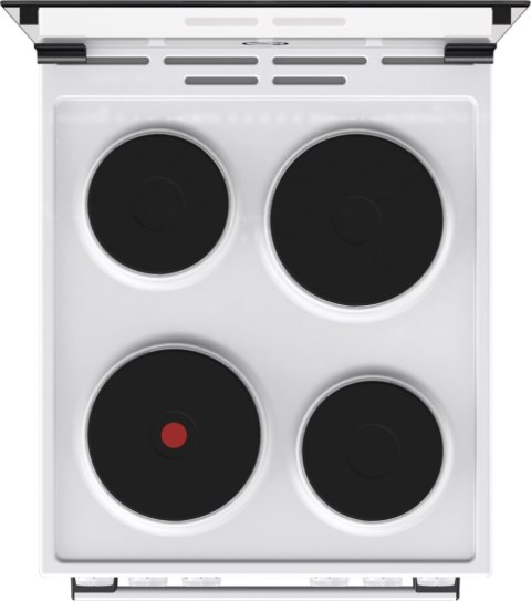 Gorenje Cooker | GE5A21WH | Hob type Electric | Oven type Electric | White | Width 50 cm | Grilling | Depth 59.4 cm | 68 L