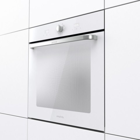 Gorenje Oven | BOS6737SYW | 77 L | Electric | AquaClean | Mechanical control | Steam function | Height 59.5 cm | Width 59.5 cm |