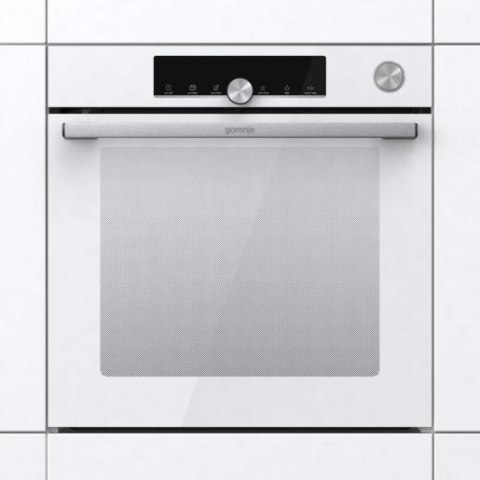 Gorenje Oven | BPSA6747A08WG | 77 L | Electric | AquaClean | Mechanical control | Steam function | Height 59.5 cm | Width 59.5 c