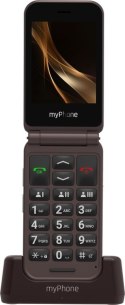 MyPhone Harmony LTE Praline Collection | Brown | 2.8+1.44 " | IPS | 48 MB | 128 MB | Single SIM | MicroSD | 3G | Bluetooth | 5.1