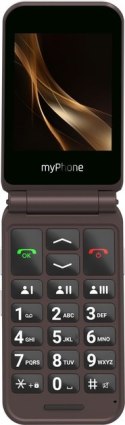 MyPhone Harmony LTE Praline Collection | Brown | 2.8+1.44 " | IPS | 48 MB | 128 MB | Single SIM | MicroSD | 3G | Bluetooth | 5.1