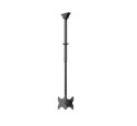 Neomounts CL35-340BL22 Monitor/TV mount ceiling 2 screens - 23-42" - max 45 kg/screen - VESA 100x100-200x200 - h 106-156 cm - bl