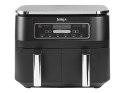 NINJA | AF300 | Air Fryer | Power 1 frying compartment: 1200 W; 2 frying compartments: 2400 W W | Capacity 7.6 L | Black
