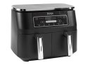 NINJA | AF300 | Air Fryer | Power 1 frying compartment: 1200 W; 2 frying compartments: 2400 W W | Capacity 7.6 L | Black