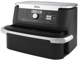 NINJA | Double Air Fryer | AF500EU Foodi FlexDrawer | Power 2470 W | Capacity 10.4 L | Black
