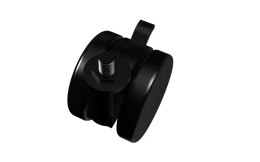 Next Level Racing | Kółka z blokadą | NLR-A007 | Czarny