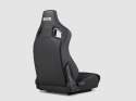 Next Level Racing | Skóra PU i zamsz | Rozkładany fotel | ERS4 Elite PU Leather & Suede Edition | Czarny