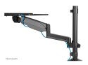 Neomounts DS90-325BL1 Sit-stand workstation desk 1 screen - 17-32" - 1-9 kg (curved 6 kg) - gas spring - black