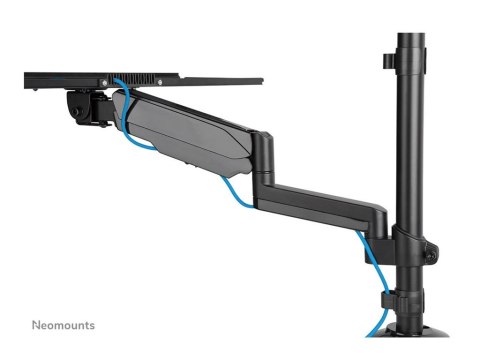 Neomounts DS90-325BL1 Sit-stand workstation desk 1 screen - 17-32" - 1-9 kg (curved 6 kg) - gas spring - black