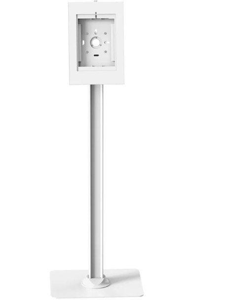 Neomounts FL15-650WH1 Tablet floor stand - 75° tiltable - 90° rotatable - lockable (incl. lock) - VESA 75x75 - bolt-down - suita