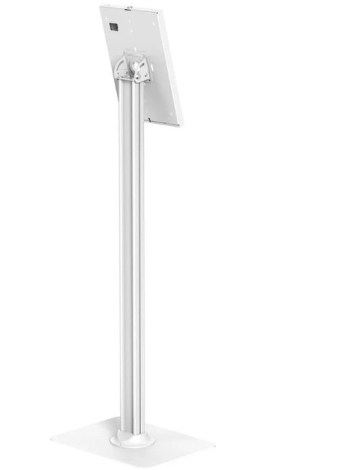 Neomounts FL15-650WH1 Tablet floor stand - 75° tiltable - 90° rotatable - lockable (incl. lock) - VESA 75x75 - bolt-down - suita