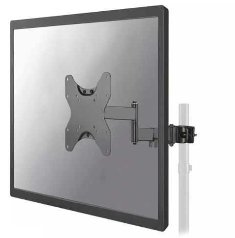 Neomounts FL40-450BL12 TV pole mount - 23-42" - max 25 kg - VESA 75x75-200x200 - suitable for Ø 28-50 mm - level adjustment - fu