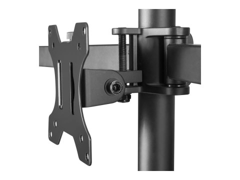 Neomounts FPMA-D550D3BLACK Triple monitor arm - 10-27" - 0-6 kg/screen - black
