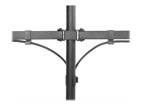 Neomounts FPMA-D550DBLACK Dual monitor arm - 10-32" - 0-8 kg/screen - black