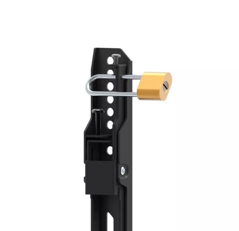 Neomounts LEVEL-850 WL30S-850BL18 Fixed TV mount wall - 43-86" - max 60 kg - VESA 100x100-800x400 - d 3,3 cm - level adjustment 