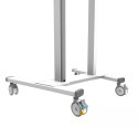 Neomounts MOVE ABL-875 Wheel lock for trolleys - lockable (excl. lock) - suitable for FL55-875BL1/WH1, FL50S-825BL1/WH1, FL50-52