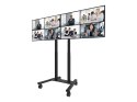 Neomounts MOVE ADM-875BL2 Screen adapter from 1 to 2 screens - 42-65" - max 40 kg/screen - VESA 100x100-800x400 - lockable (excl
