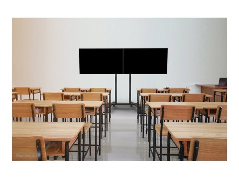 Neomounts MOVE ADM-875BL2 Screen adapter from 1 to 2 screens - 42-65" - max 40 kg/screen - VESA 100x100-800x400 - lockable (excl