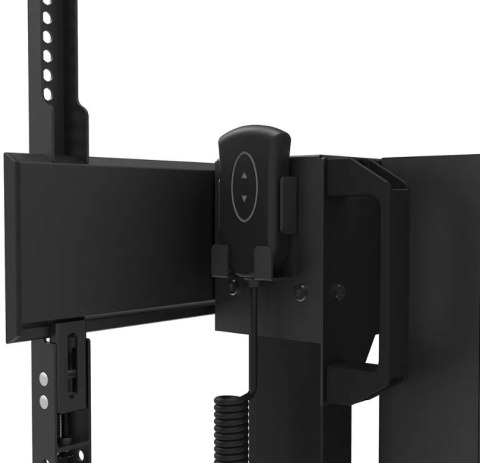 Neomounts MOVE Lift FL55-875BL1 TV trolley - 55-100" - max 110 kg - motorised h 111,3-176,3 cm (35mm/sec) - VESA 100x100-800x600