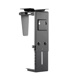 Neomounts NM-CPU100BLACK CPU/PC holder - max 10 kg - 360° rotatable - h 30-53 cm - w 9-20 cm - universal - black