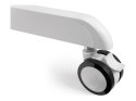 Neomounts NS-M1250WHITE TV trolley - 37-70" - max 70 kg - VESA 200x200-600x400 - 90° rotatable - incl. hardware shelf - white
