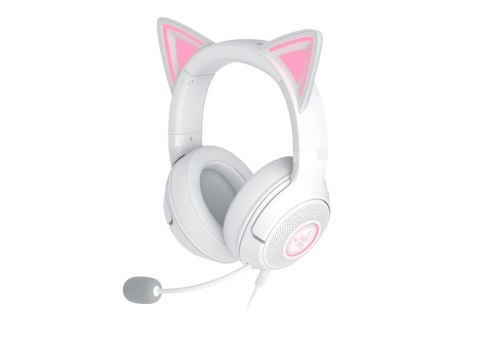 Razer Headset | Kraken Kitty V2 | Wired | Over-ear | Microphone | Noise canceling | White