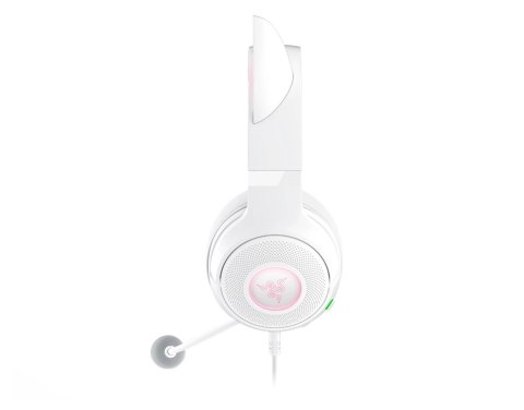Razer Headset | Kraken Kitty V2 | Wired | Over-ear | Microphone | Noise canceling | White