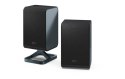 Sharp HT-SPR52021(BK) Q Soundbar 2.0.2 Wireless Rear Surround Speakers, Black | Sharp