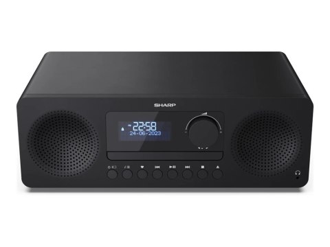 Sharp XL-B720D(BK) TOKYO System Hi-Fi All-in-One w kolorze czarnym, doskonały dźwięk i nowoczesny design