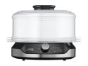 TEFAL Food Steamer VC204810 Ultracompact Black 800 W Capacity 9 L Number of baskets 3