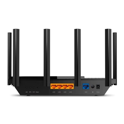 TP-LINK | Dwuzakresowy router Wi-Fi 6 | Archer AX72 | 802.11ax | Mbit/s | 10/100 Mbit/s | Porty Ethernet LAN (RJ-45) 3 | Obsługa