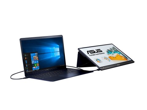 Asus | MB16AMT | 15,6 " | Ekran dotykowy | IPS | FHD | 16:9 | 5 ms | 250 cd/m² | Ciemnoszary | Porty HDMI w ilości 1 | 60 Hz