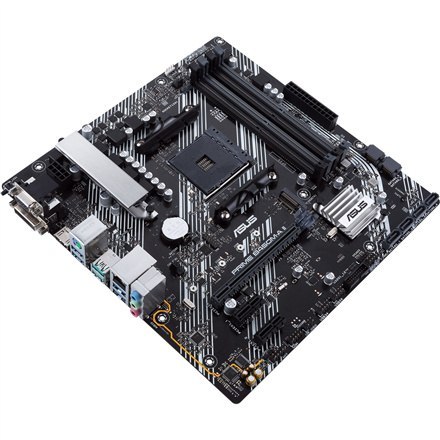 Asus | PRIME B450M-A II | Gniazda pamięci 4 | Liczba złączy SATA 6 x SATA III | Chipset AMD B | Micro ATX | Rodzina procesorów A