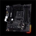 Asus | TUF Gaming B550M-Plus | Gniazda pamięci 4 | Chipset AMD B | Micro ATX | Rodzina procesorów AMD | Gniazdo procesora AM4 | 