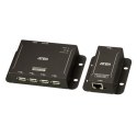 Aten | 4-portowy przedłużacz USB 2.0 CAT 5 | UCE3250-AT-G