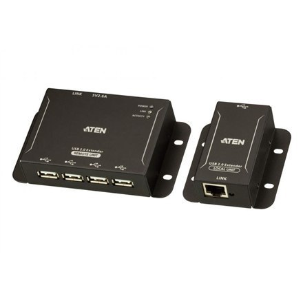 Aten | 4-portowy przedłużacz USB 2.0 CAT 5 | UCE3250-AT-G
