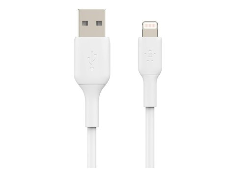 Belkin | Męski | 4-pinowy USB Typ A | Męski | Biały | Apple Lightning | 1 m