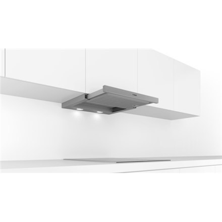 Bosch | Okap | DFM064W54 Serie 2 | Klasa efektywności energetycznej B | Teleskopowy | Szerokość 60 cm | 388 m³/h | Mechaniczny |