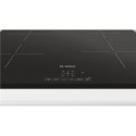 Bosch | PUE63KBB6E | Płyta | Indukcyjna | Liczba palników/stref gotowania 4 | Dotykowa | Timer | Czarna