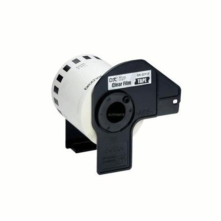 Brother | DK-22113 | Folia | Termiczna | Przezroczysta | Rolka (6,2 cm x 15,2 m)